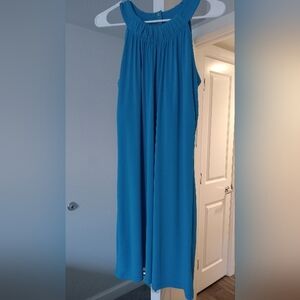 NWT Calvin Klein Blue Sleeveless Dress
